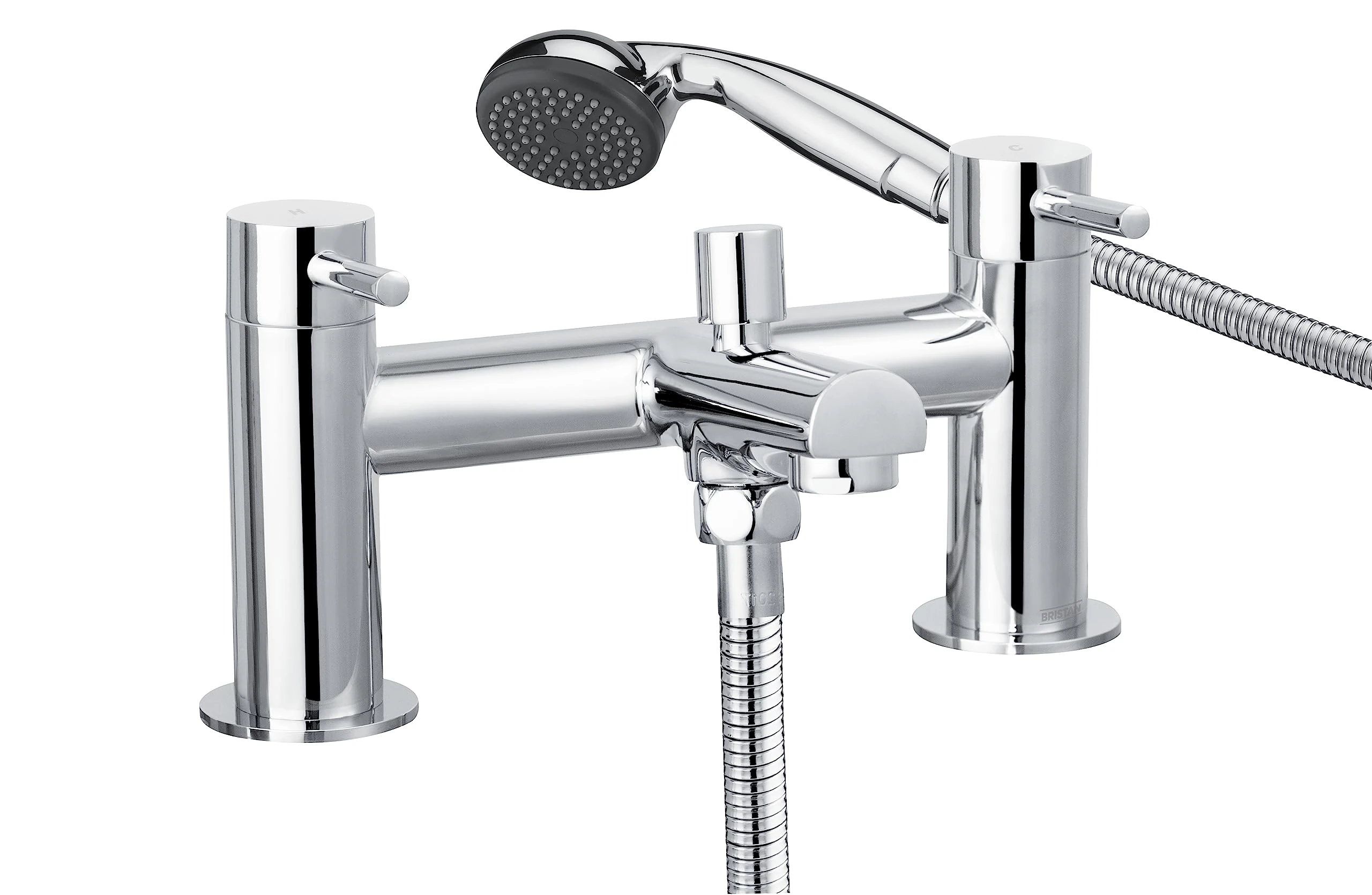 Bristan Essentials Mios Bathroom Taps, Bath Filler