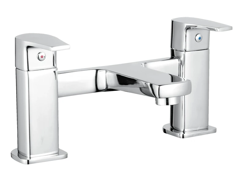 Bristan Essentials Niva Bathroom Taps, Bath Filler