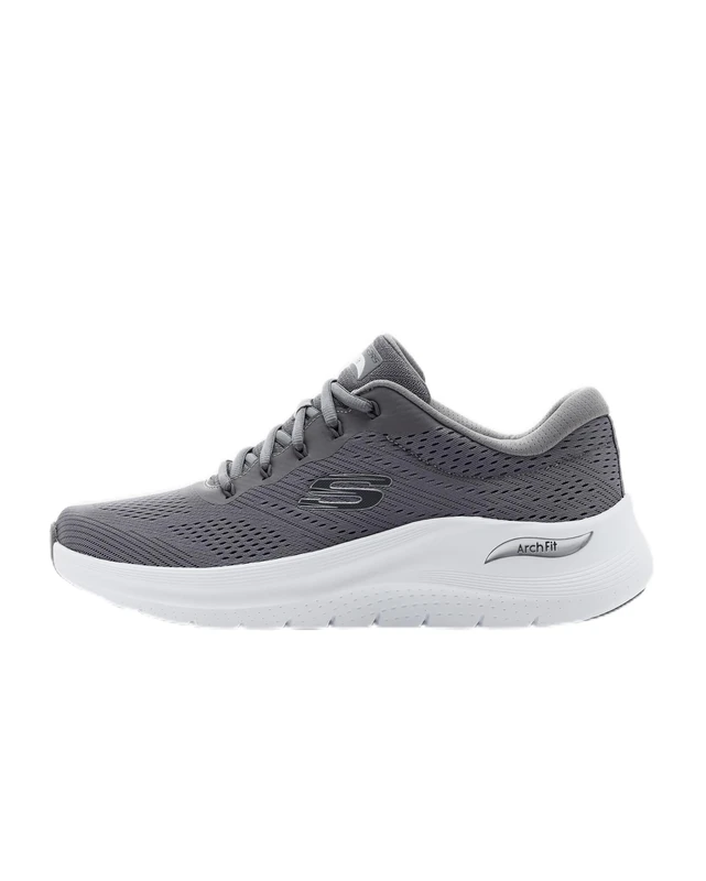 Skechers Men's Arch Fit 2.0 Sneaker - Grey Mesh - 13 UK