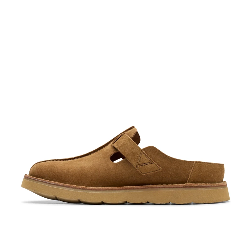 Clarks Solsbury Mule Mens Cola Suede, 11