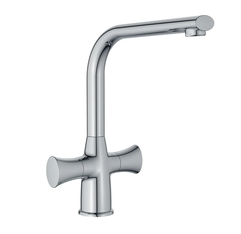 Kurve Monobloc Sink Mixer Chrome