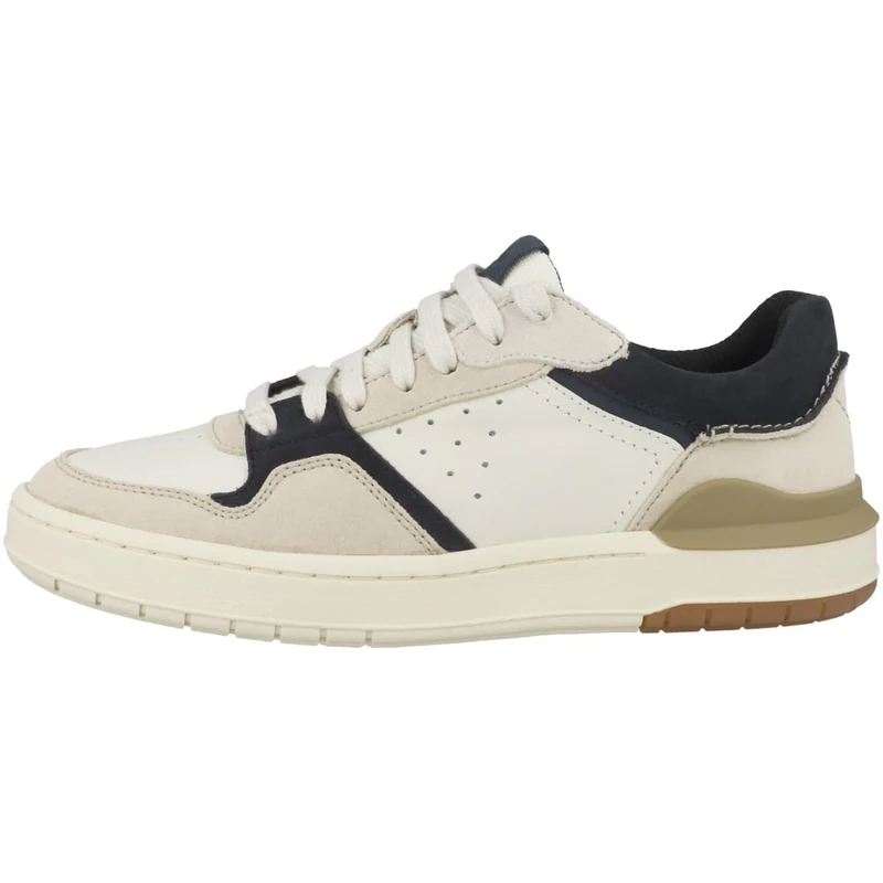 Clarks Men's Courtlite2 Lo Sneaker, Navy Combi, 10.5 UK