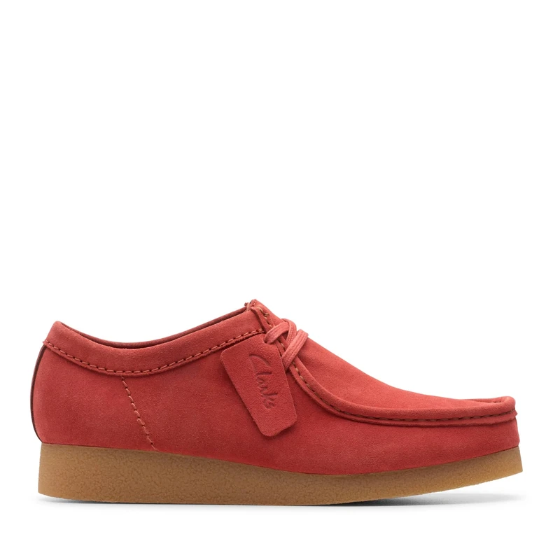 Clarks WallabeeEVO Red Suede