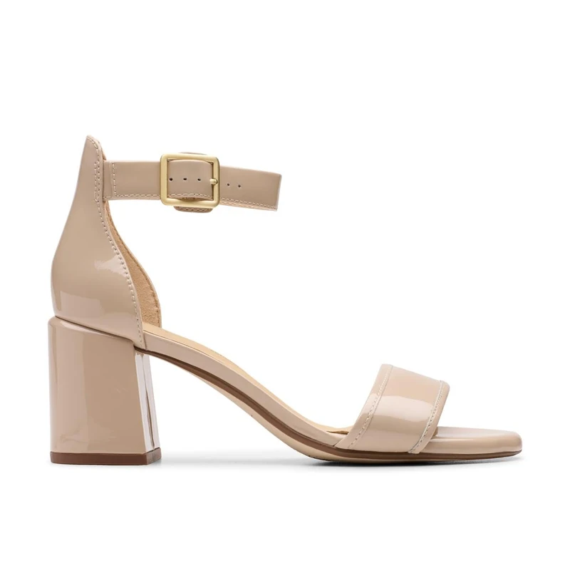 Clarks Ezoria Mae Womens Sand Patent, 8