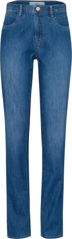 BRAX Women's Style Mary Elegant-Sportive Five-Pocket Trousers Jeans, Used Stone Blue, 26W x 32L