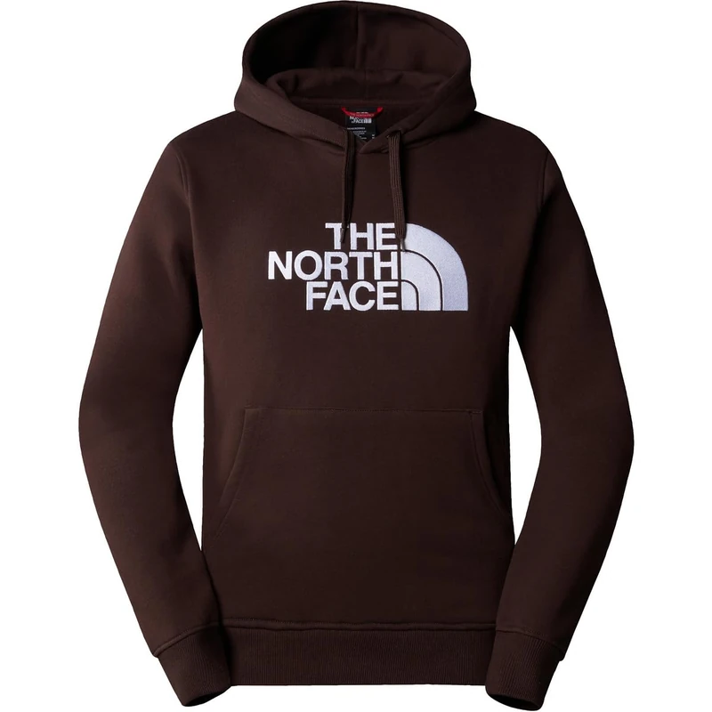 The North Face Drew Peak Hooded Sweatshirt Coal Brown XS