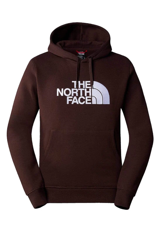The North Face Drew Peak Hooded Sweatshirt Coal Brown S
