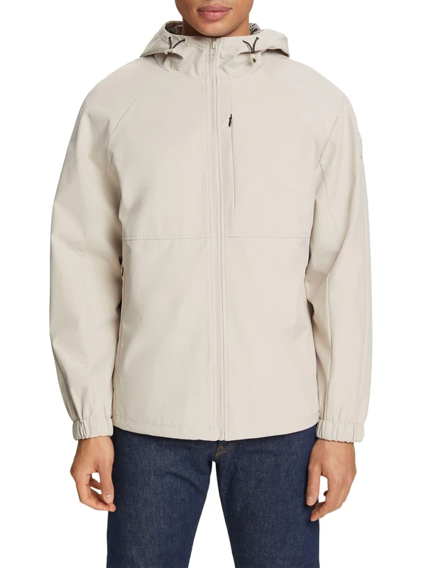 ESPRIT Men's 024ee2g309 Jacket, 285/Sand, XS