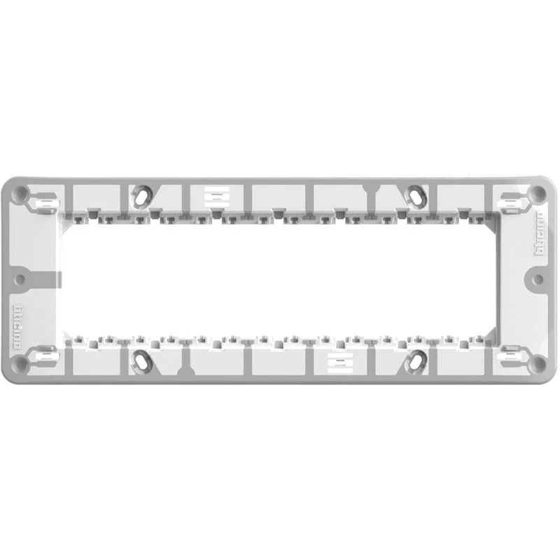 BTICINO MatixGO Installation Solutions J4707 7-Module Stand, Screw Fixing
