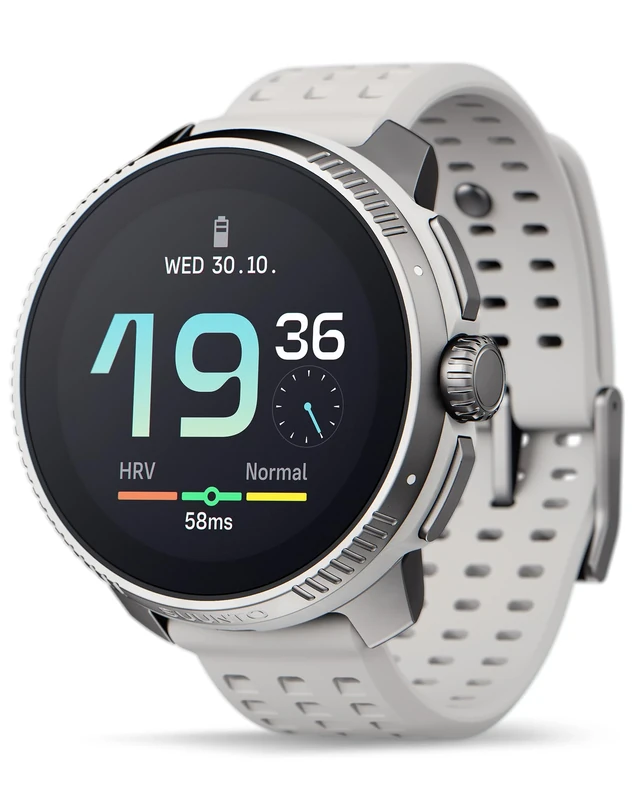 SUUNTO Race GPS Sports Watch, Smartwatch for Multisport Training Workout, AMOLED Touch screen & Digital Crown, Advanced Health & Recovery Support, 26-Day Battery Life, Dual-GNSS, Offline Map, Birch