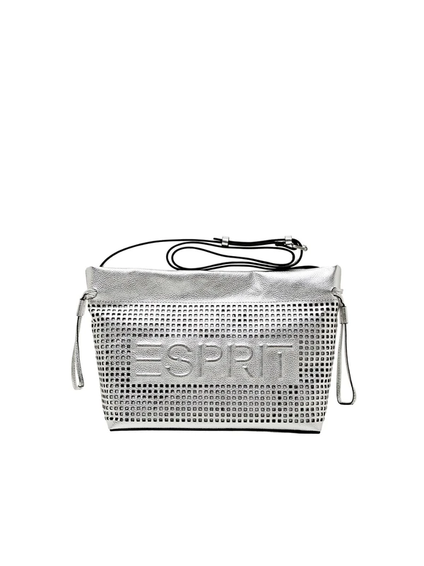 ESPRIT Women's 024ea1o316 Shoulder Bags, 090/Silver, One Size