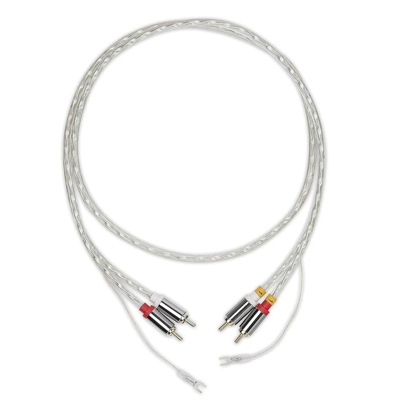 Pro-Ject Project Connect IT E Phono - RCA RCA Earthed Cable for Audiophile (1.22m Only) - Image 1