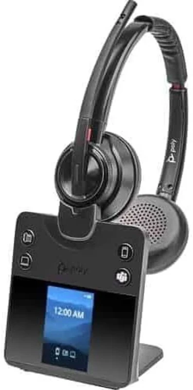Plantronics Poly SAVI 8420 Office Wireless Headset Handheld Office/Call center Bluetooth Black - Image 1