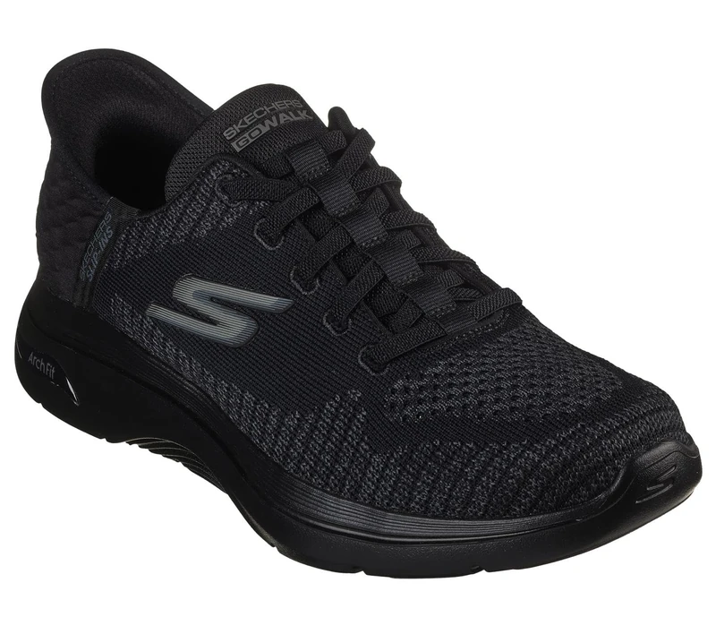 Skechers Men's GO Walk Arch FIT 2.0 Grand Select 2 Sneaker, Black, 7 UK