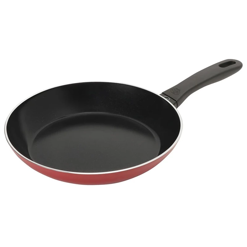 BALLARINI Caprera 20 cm Aluminium Frying Pan Suitable for Induction Cookers Ceramic Non-Stick Coating Made in Italy Red