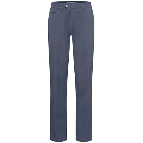 Brax Men's Everest Chino Trousers Styling Details Slacks, graphitegray, 38 W/32 L