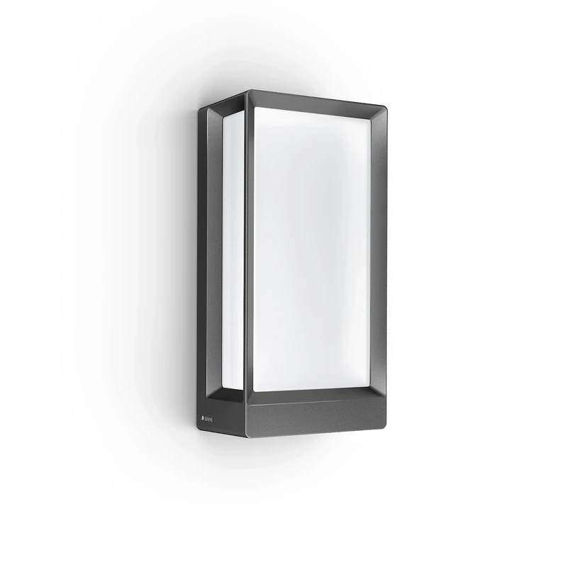 Steinel LED Outdoor Light L 42 C Connect, Smart Wall Light, dimmable, controllable via app, 12.6 W, 3000 K, Anthracite