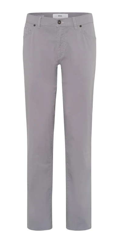 BRAX Men's Style Cadiz Five-Pocket Trousers in Marathon Quality Slacks, Platinum, 33 W/36 L