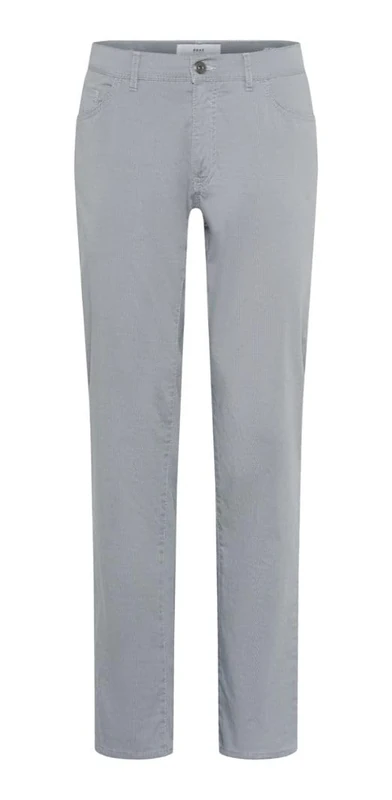 BRAX Men's Style Cadiz U Ultralight: Super Light Five-Pocket Trousers Slacks, Silver, 34 W/32 L
