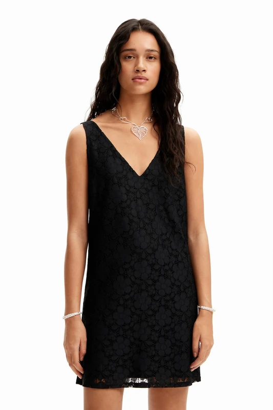 Vest_Lace, 2000, S, Black, S