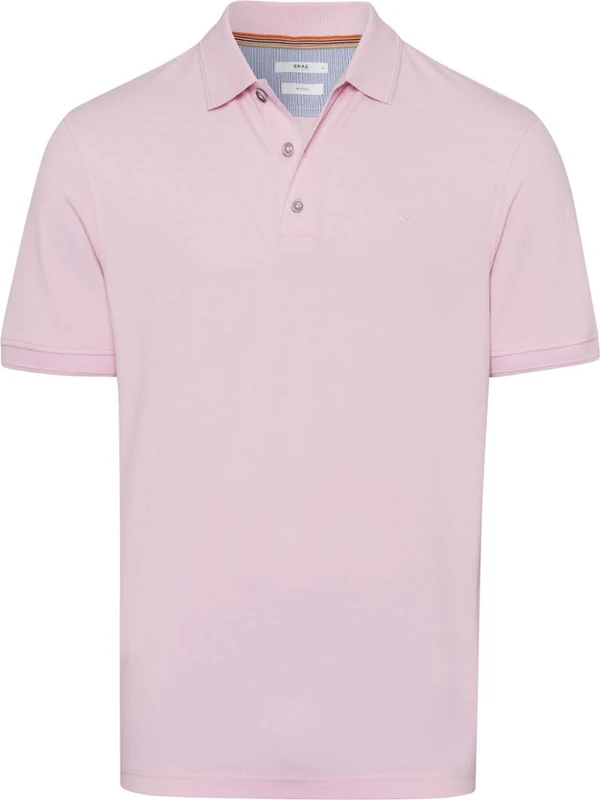 BRAX Men's Style Pete U Hi-Flex: Poloshirt in sommerlichen Farben Polo Shirt, Smooth Rose, XS