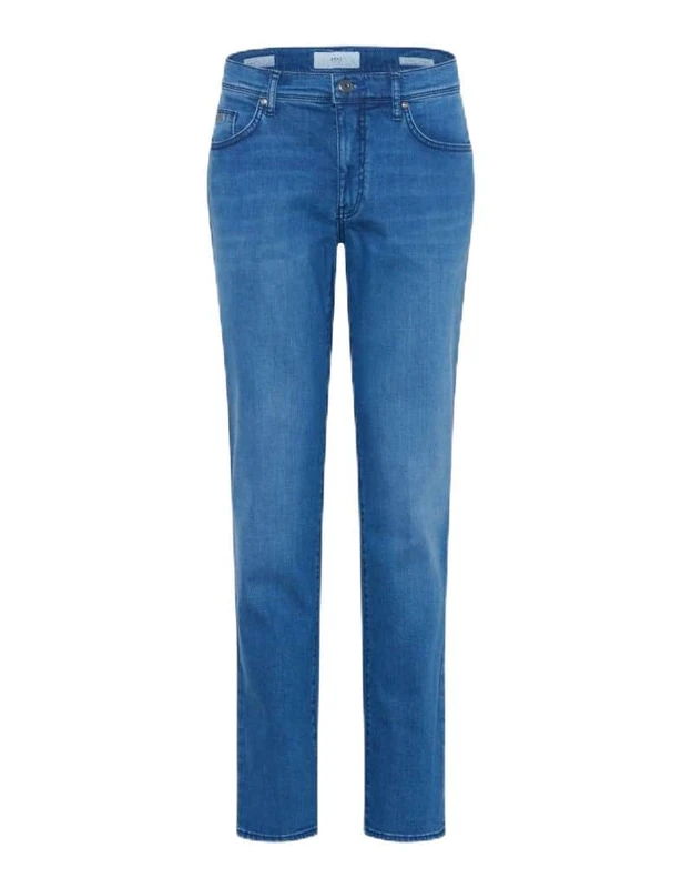 Brax Men's Style Cadiz Masterpiece Trousers, Sky Blue Used, 33 W/32 L