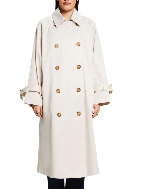 ESPRIT Women's 014ee1g346 Jacket, 290/Light Beige, L