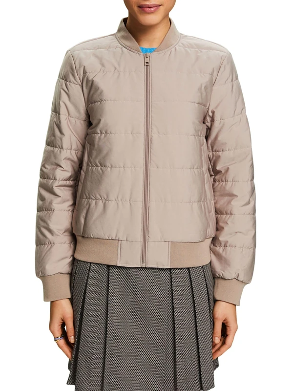 ESPRIT Women's Jacket, 260/Light Taupe, L