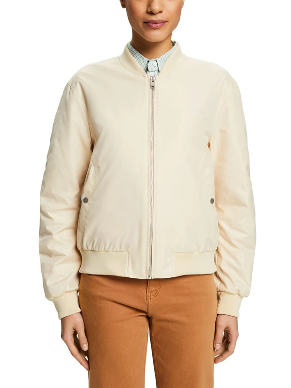 ESPRIT Women's 014ee1g340 Jacket, 285/Sand, M