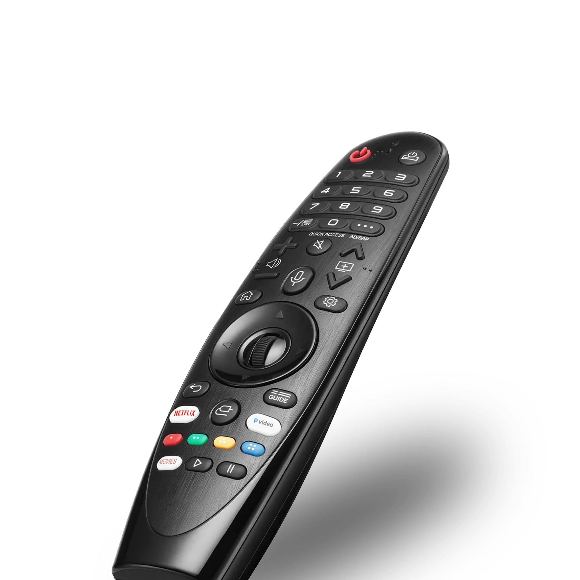 Replacement for LG Magic Remote MR19BA/MR20GA with Pointer and Voice Function Universal Remote Control Compatible with Many LG Smart TV Models - Netflix/Prime Video Hotkeys & Alexa/Google Assistant