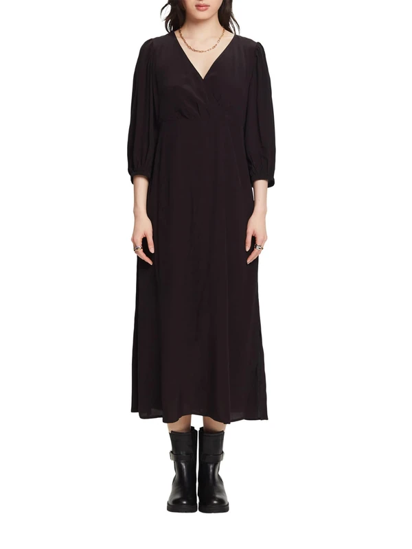 ESPRIT Women's Dress, 001/Black, 14