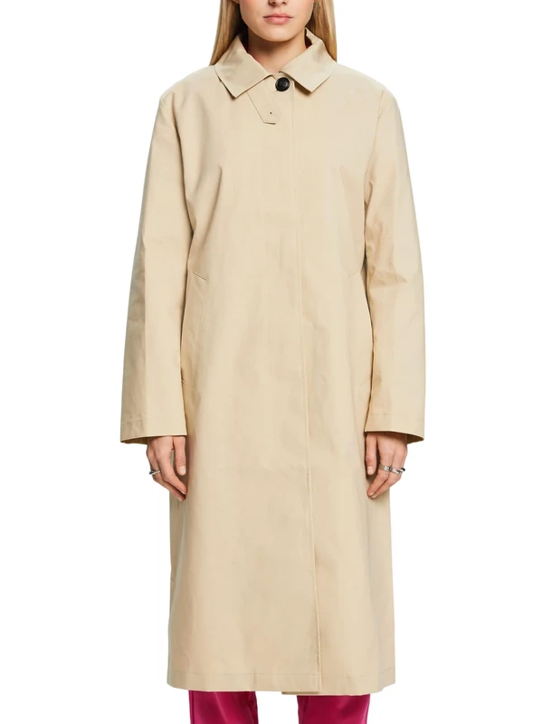 ESPRIT Women's 014EE1G354 Jacket, 290/Light Beige, XL, 290/Light Beige, XL