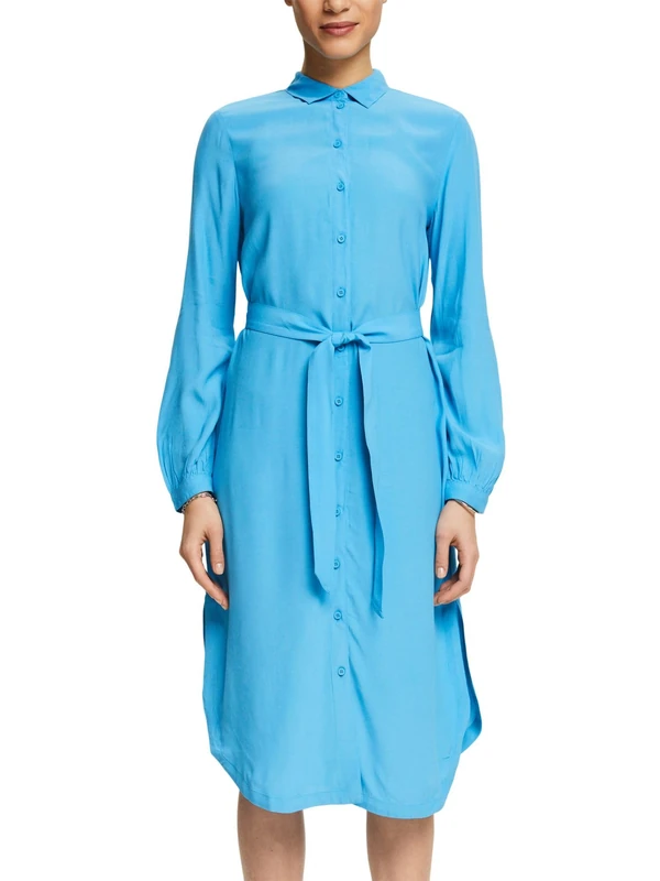 ESPRIT Women's Dress, 430/Blue, 10