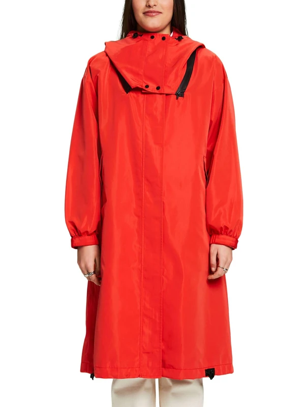 ESPRIT Women's 014ee1g307 Jacket, 630/Red, XL