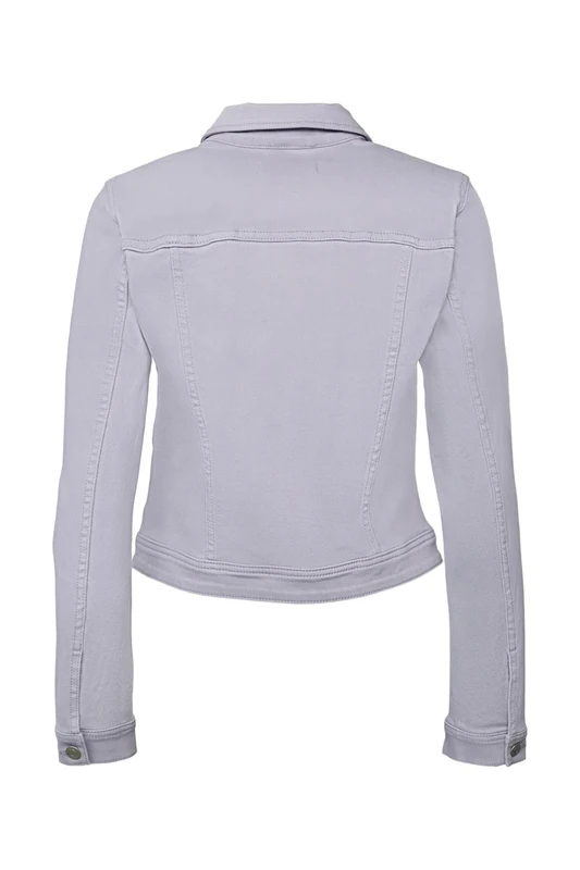 ESPRIT Women's 024ee1g310 Jacket, 445/Light Blue Lavender, 26