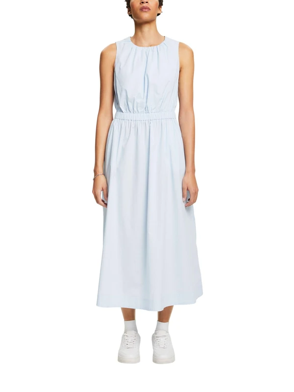 ESPRIT Women's 024ee1e317 Dress, 440/Light Blue, M