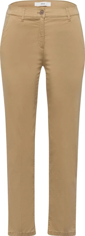 BRAX Women's Style Mel S Smart Chino Pant Slacks, Sand, 31W x 30L