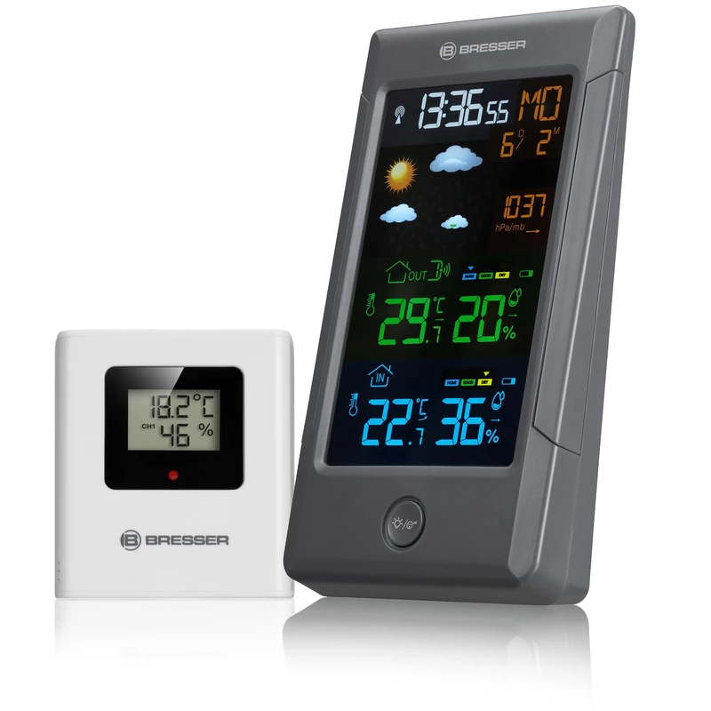 Bresser ClimateTemp NBF Wireless Weather Station - Grey