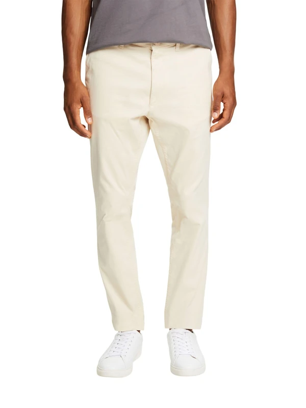 ESPRIT Men's 994ee2b303 Pants, 290/Light Beige, 31 W/30 L