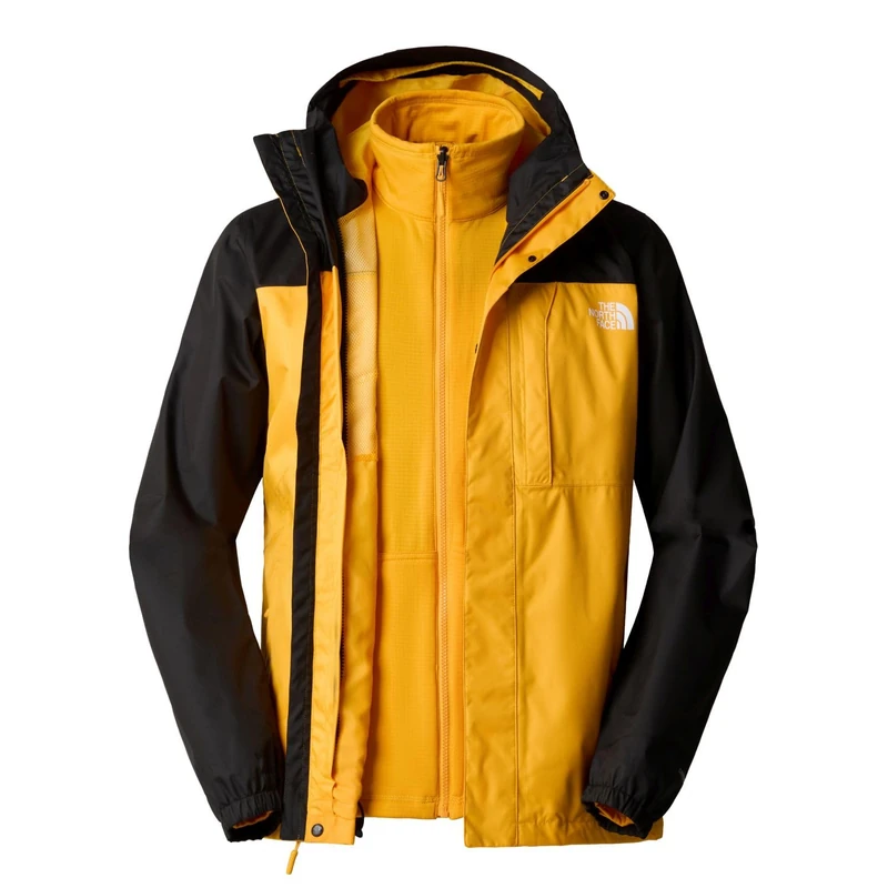 The North Face Quest Triclimate Jacket - Summit Gold/Black XS