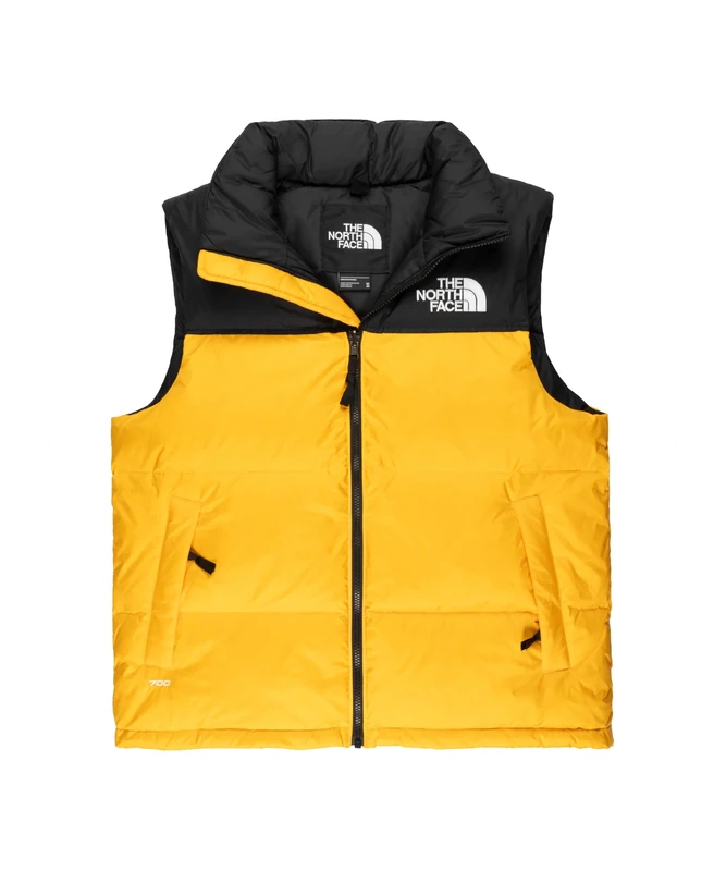 The North Face Nuptse Vest Summit Gold/Black L