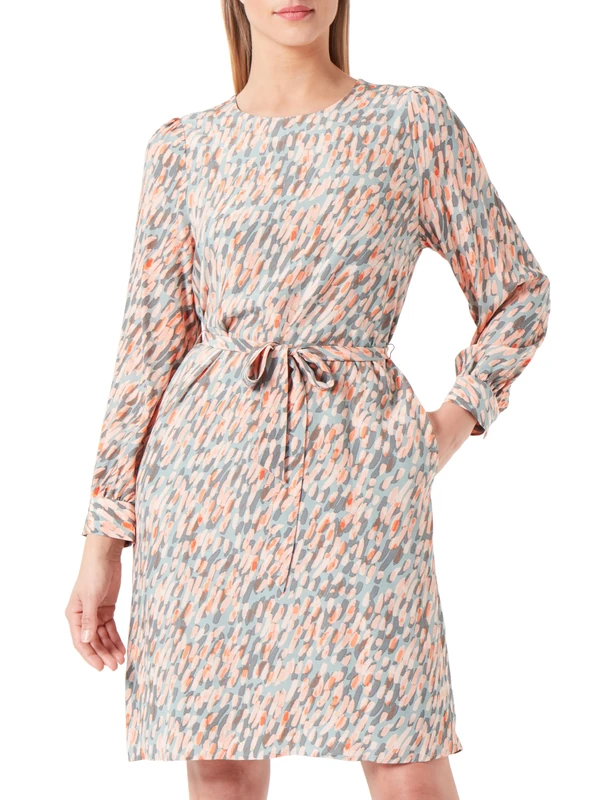 Comma CI Women's 2141404 Dress, 78A1, 14