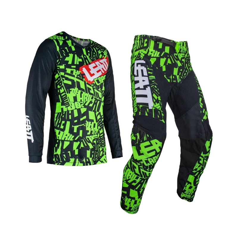 Leatt 5024080610 Motocross Set, Green, XS Men, Green, XS