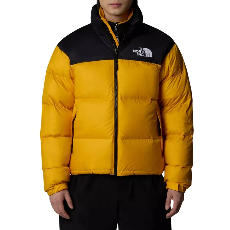 The North Face Nuptse Jacket Summit Gold/Black XXL