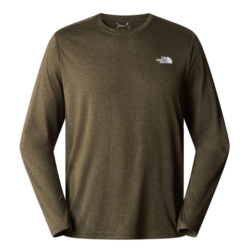THE NORTH FACE Reaxion Blouse New Taupe Green Heather M