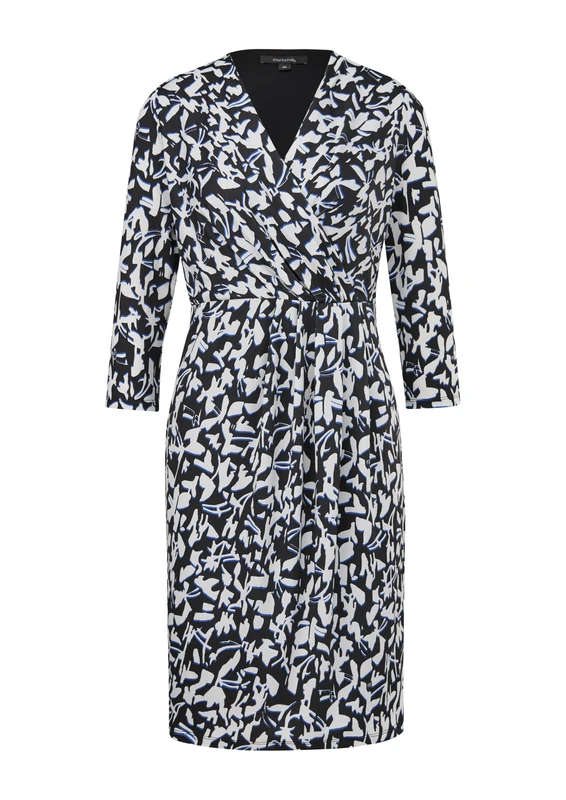 comma Women's 2140737 Dress, 99b1, 8
