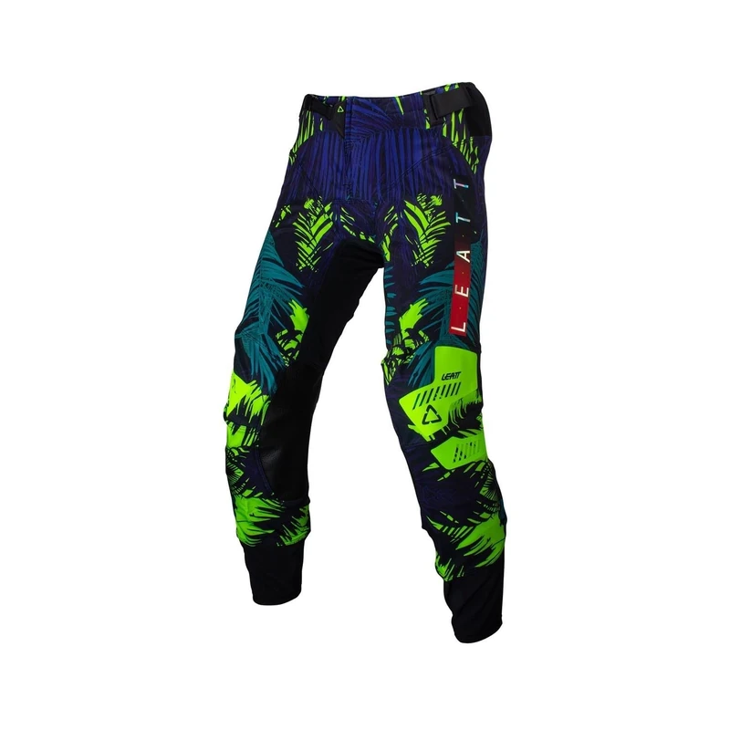 Leatt I.K.S. 5.5 Ultra Light and Flexible Motorcycle Trousers Green - Image 1