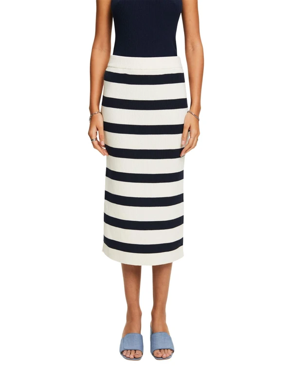 ESPRIT Women's 024ee1d304 Skirt, 057/Ice 3, XS
