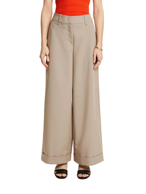 ESPRIT Women's 024ee1b315 Pants, 260/Light Taupe, 30W x 30L