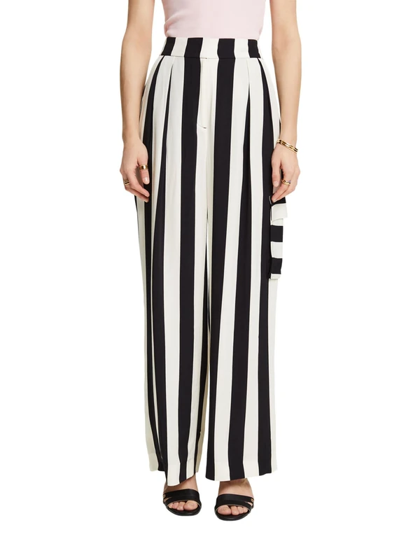 ESPRIT Women's 024ee1b309 Pants, 001/Black, 30W x 30L